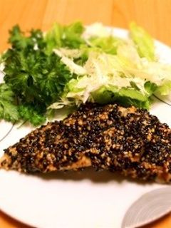 ささみのゴマたっぷり焼き♬-レシピのメイン写真