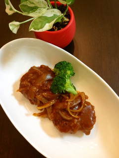 豆腐でヘルシー煮込みハンバーグ-レシピのメイン写真