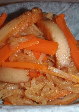 パパっと１０分で切干大根煮-レシピのメイン写真