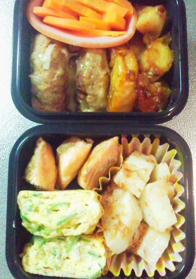 お弁当☆長芋の梅おかか和え-レシピのメイン写真
