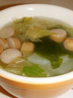 簡単な中華春雨スープ-レシピのメイン写真