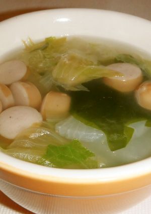 簡単な中華春雨スープ-レシピのメイン写真