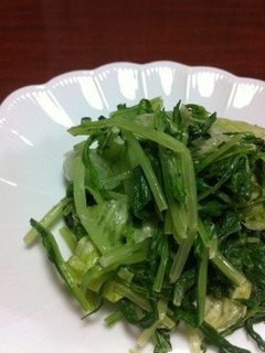 水菜の和風サラダ♡-レシピのメイン写真