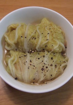 ウィンナーで簡単にロール白菜-レシピのメイン写真