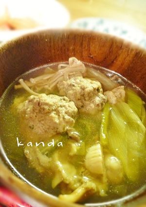 余ったすき焼きで！海鮮団子スープ-レシピのメイン写真