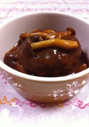 ♥煮込みハンバーグ♥-レシピのメイン写真