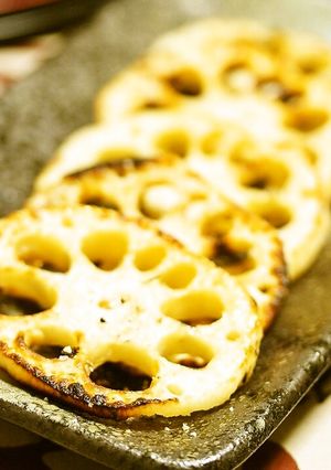 簡単～れんこんのグリル焼き-レシピのメイン写真