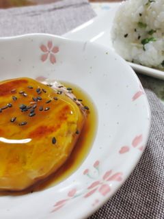 かぼちゃとパルメザンチーズのたれ団子-レシピのメイン写真