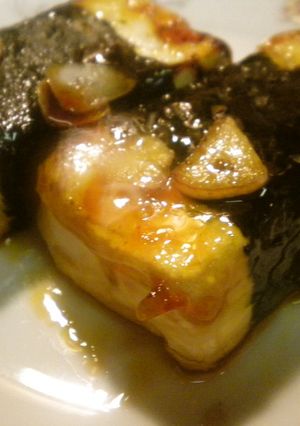 豆腐の海苔巻きガーリックステーキ-レシピのメイン写真