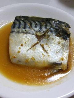 鯖の味噌煮☆柚子胡椒風味-レシピのメイン写真