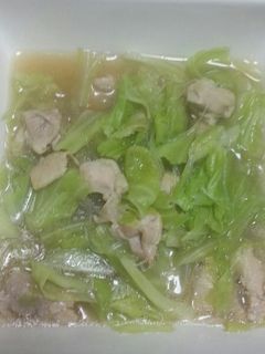 鶏肉とキャベツのコンソメ煮-レシピのメイン写真