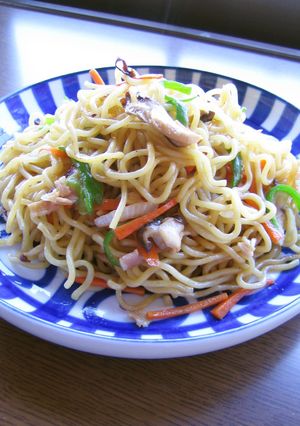 息子の好きな＊バター醤油味の焼きそば-レシピのメイン写真