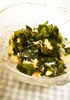 給食を再現　海藻サラダ(簡単Ver.)-レシピのメイン写真