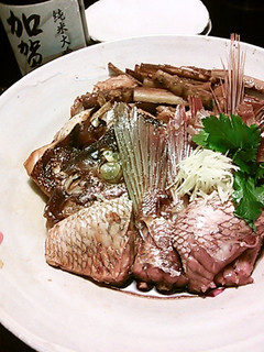 鯛のあら煮(兜煮)-レシピのメイン写真
