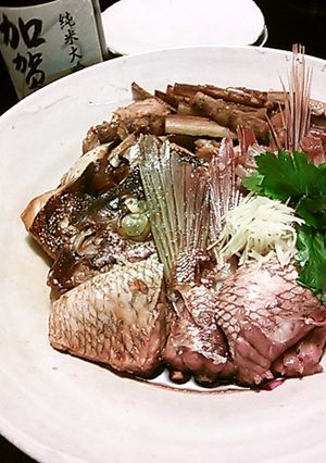 鯛のあら煮（兜煮）-レシピのメイン写真