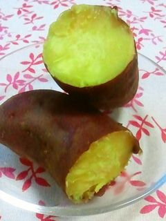 炊飯器deしっとり甘い♥ふかし芋♥-レシピのメイン写真