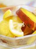 簡単に！お弁当に！サツマイモのレモン煮