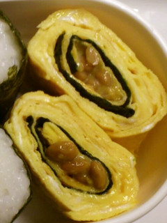 子供が大好き♪納豆玉子焼き-レシピのメイン写真