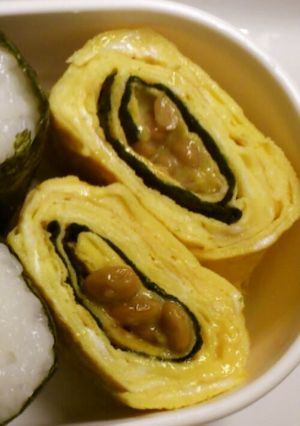 子供が大好き♪納豆玉子焼き-レシピのメイン写真