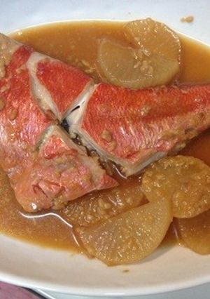 お任せ醤油麹de金目鯛の煮つけ-レシピのメイン写真
