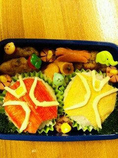 仮面ライダーウィザード弁当-レシピのメイン写真