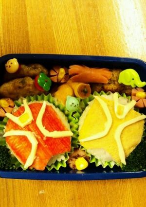 仮面ライダーウィザード弁当-レシピのメイン写真