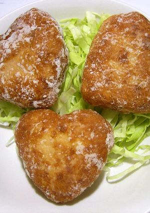 パルメザンチーズ入り秋鮭のPempek-レシピのメイン写真