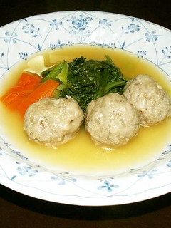 青梗菜と肉団子のスープ煮-レシピのメイン写真