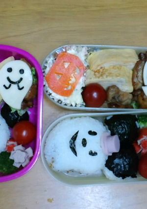 ディズニーハロウィン☆キャラ弁-レシピのメイン写真