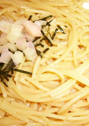 代謝up!生姜入りたらこパスタ-レシピのメイン写真