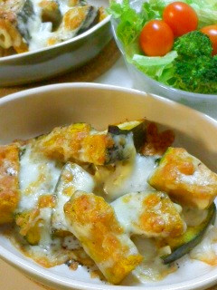 かぼちゃのマヨチーズ焼き-レシピのメイン写真