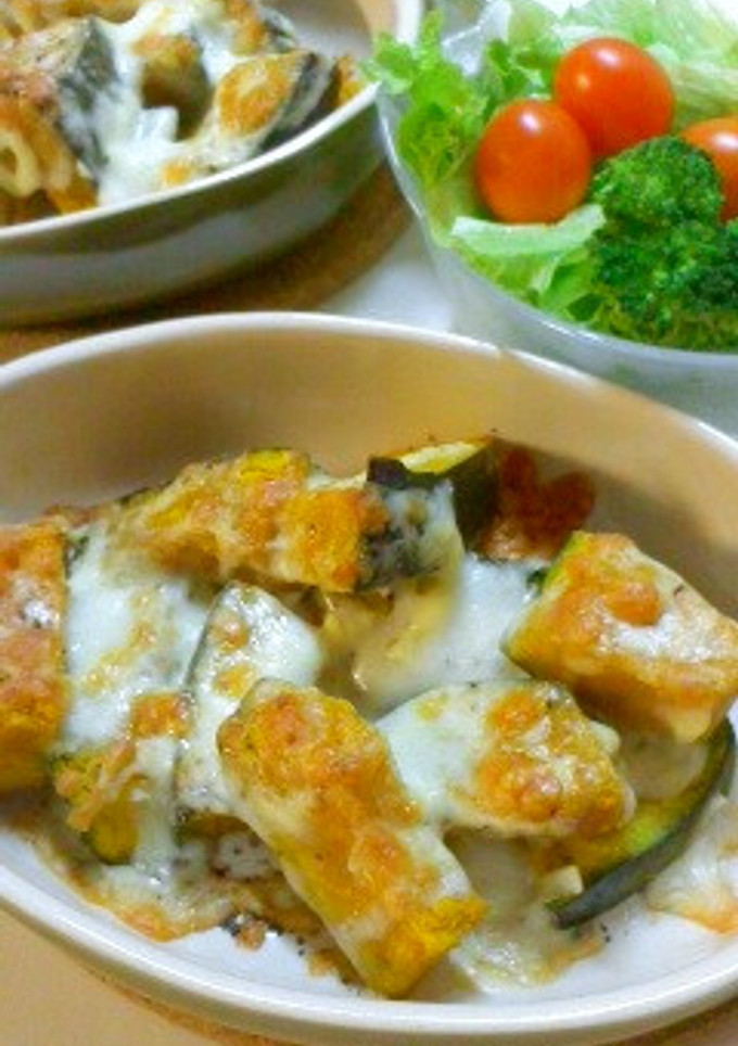 かぼちゃのマヨチーズ焼き-レシピのメイン写真