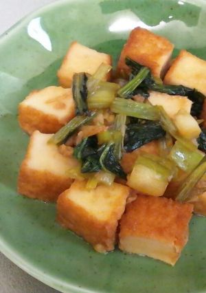 厚揚げの甘辛煮♪-レシピのメイン写真