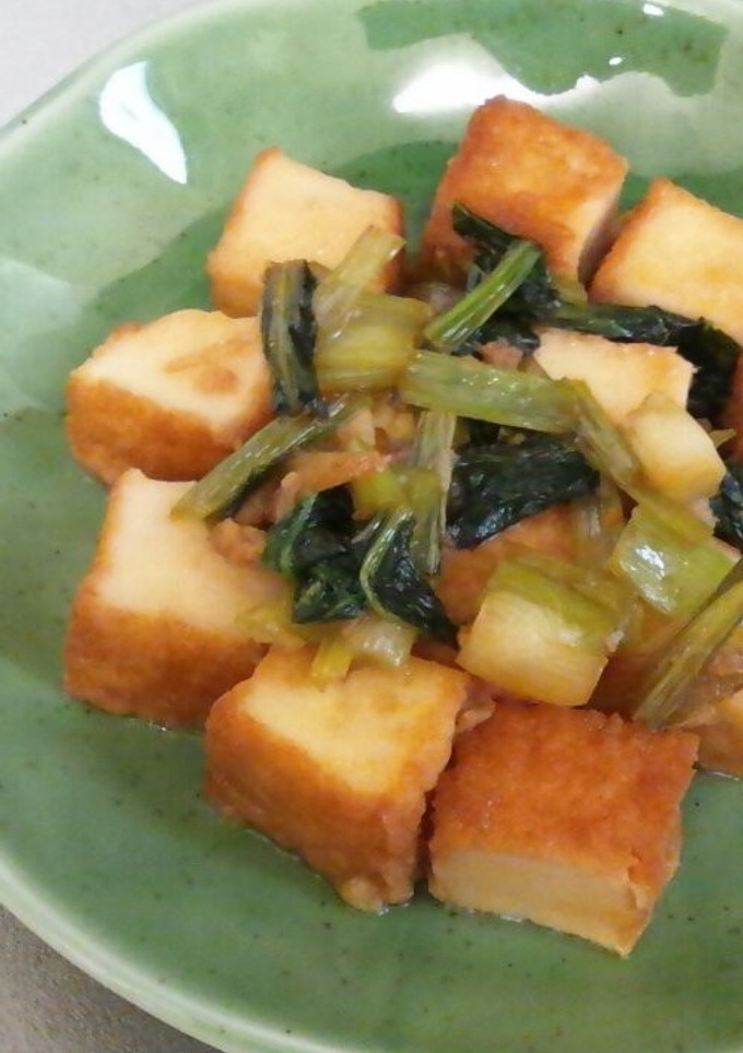 厚揚げの甘辛煮♪-レシピのメイン写真