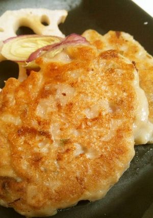 秋刀魚で♪秋の豆腐ハンバーグ-レシピのメイン写真