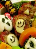 ハロウィン☆チーズでオバケ ハンバーグ