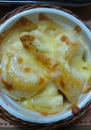 柿のチーズ焼き-レシピのメイン写真