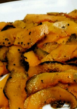 簡単★カボチャのﾍﾟｯﾊﾟー焼き-レシピのメイン写真