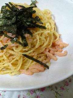 イカ明太パスタ-レシピのメイン写真