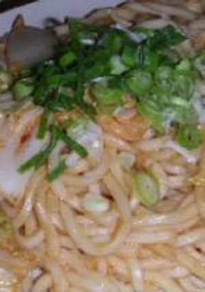 キムチ焼きうどん-レシピのメイン写真