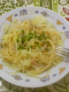 レンジで簡単調理 バターポン酢のパスタ-レシピのメイン写真