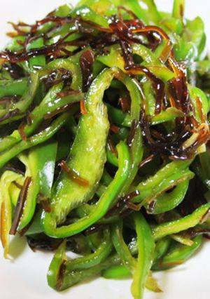 ◆糖尿病のおかず◆ピーマンの昆布あえ-レシピのメイン写真
