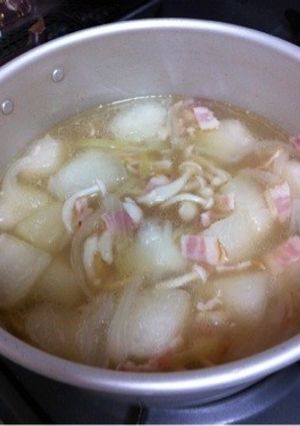 冬瓜を中華スープで☆彡-レシピのメイン写真