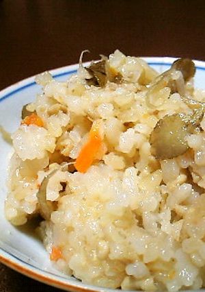 秋冬の味覚！間違いない味★鶏ゴボウご飯-レシピのメイン写真