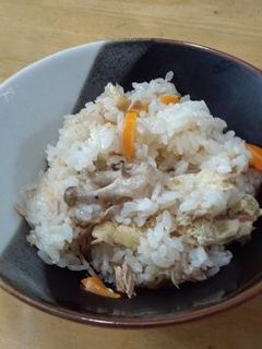 ツナ缶の炊き込みご飯-レシピのメイン写真
