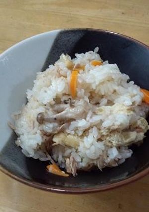 ツナ缶の炊き込みご飯-レシピのメイン写真
