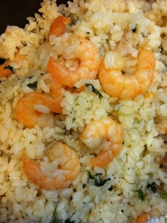 炊飯器でエビピラフ-レシピのメイン写真