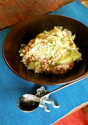 かにかまレタスチャーハン♪-レシピのメイン写真