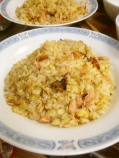 パラッパラ!で美味しい鮭チャーハン-レシピのメイン写真
