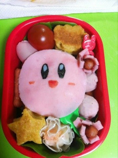 カービーキャラ弁-レシピのメイン写真